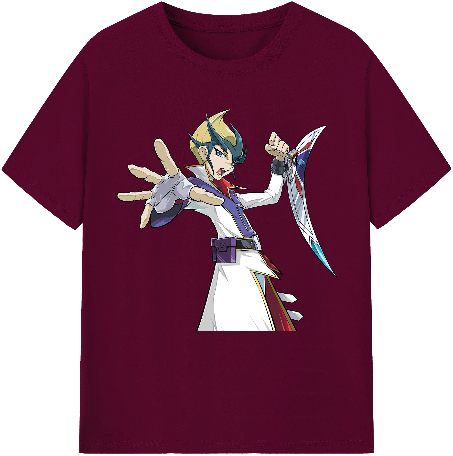 （画像用） 遊☆戯☆王 Yu-Gi-Oh! レディースカジュアルプリントTシャツ（綿100％）